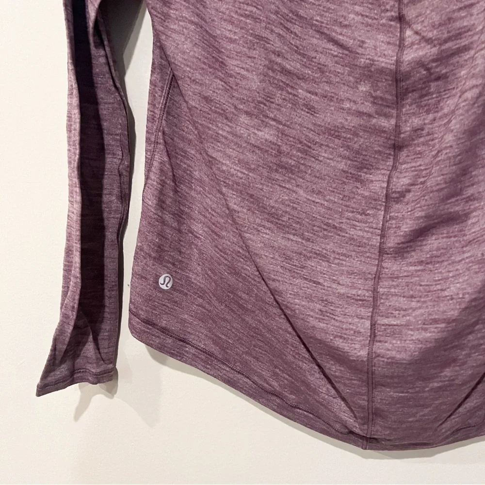 Lululemon Meant To Move Long Sleeve Top in Purple